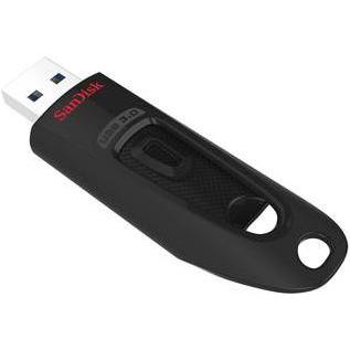SANDISK Chiavetta USB Ultra USB Type-A 3.2 Gen 1 (3.1 Gen 1) Rosso (64 GB, USB-A), Chiavetta USB, Rosso