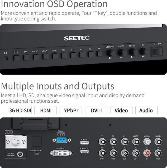 Produktbild Seetec monitor P133-9HSD 13.3 inch (13.30")