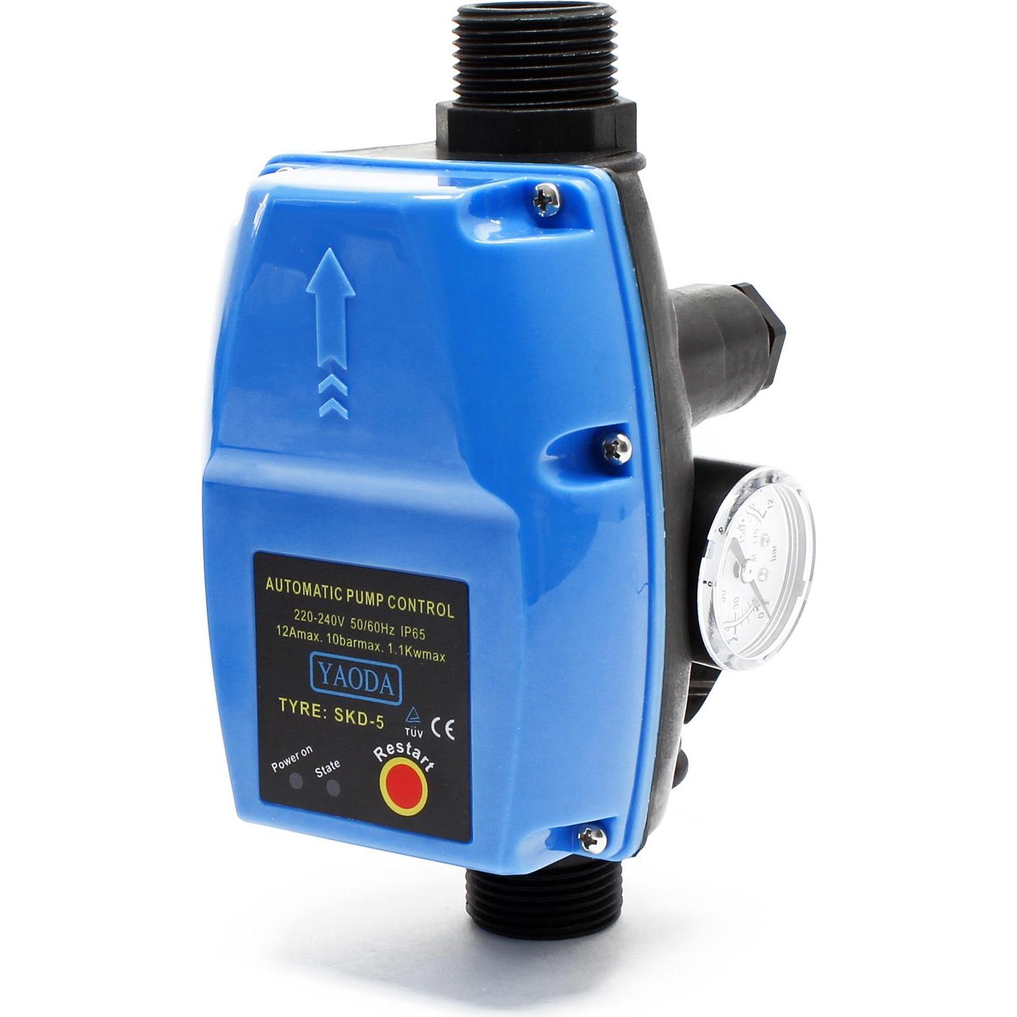 Wiltec, Wasserpumpe, Druckschalter EPC-4 230V 1-phasig Pumpensteuerung Hauswasserwerk (Hauswasserpumpe)