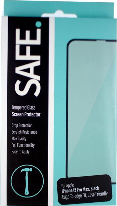 Immagine prodotto Safe. Pellicola protettiva Custodia amichevole per iPhone 12 Pro Max (1 pz., Apple iPhone 12 Pro Max)