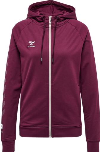 Actual product image hummel Hmlmove Grid Cot. Zip Hoodie Woman (XS)