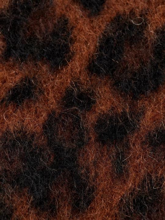 Produktbild Scotch & Soda Fuzzy Jacquard Weste, Peace Leopard, Regular Fit (L)