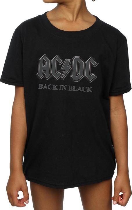 Produktbild AC/DC Back In Black TShirt Mädchen (104)