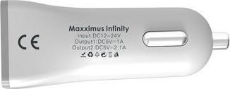 Produktbild Maxximus INFINITY 2x USB-A 2,1A Ladegerät