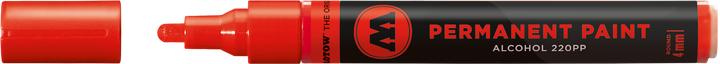 Produktbild Molotow Marker 220PP nachfüllbar 4mm verkehrsrot (Verkehrsrot, 4 mm, 1 x)