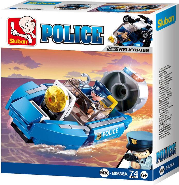 Image du produit Sluban Politie Hovercraft