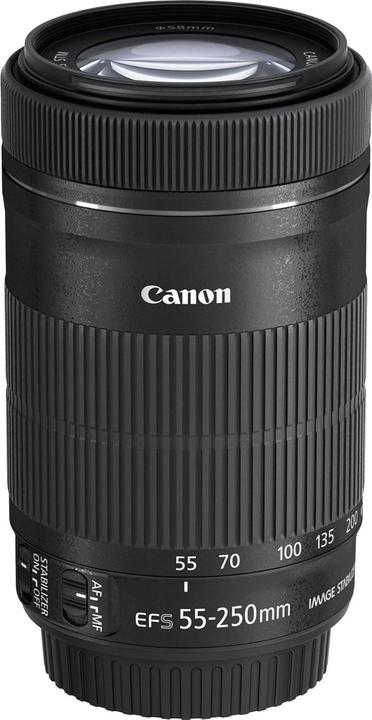 Actual product image Canon EF-S 55-250mm f/4-5.6 IS STM (Canon EF-S, APS-C / DX)
