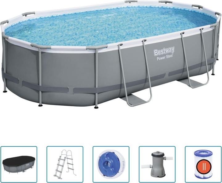 Produktbild Bestway Swimming Pool (488 x 305 x 107 cm)