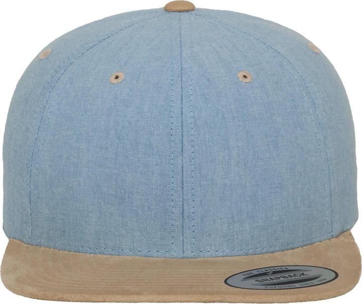 Produktbild Flexfit Chambray-Synthetic-Suede Snapback (One Size)
