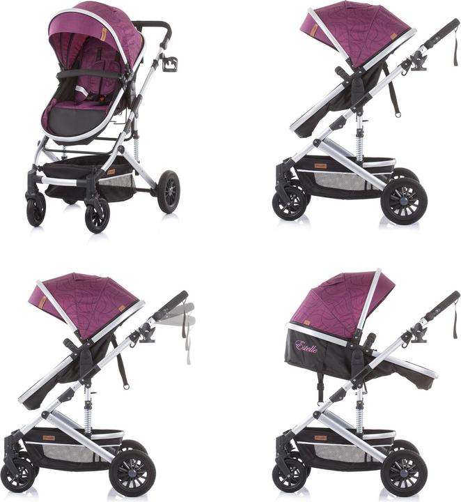 Actual product image Chipolino Combi stroller 2in1 Estelle (0 Months - 3 years)