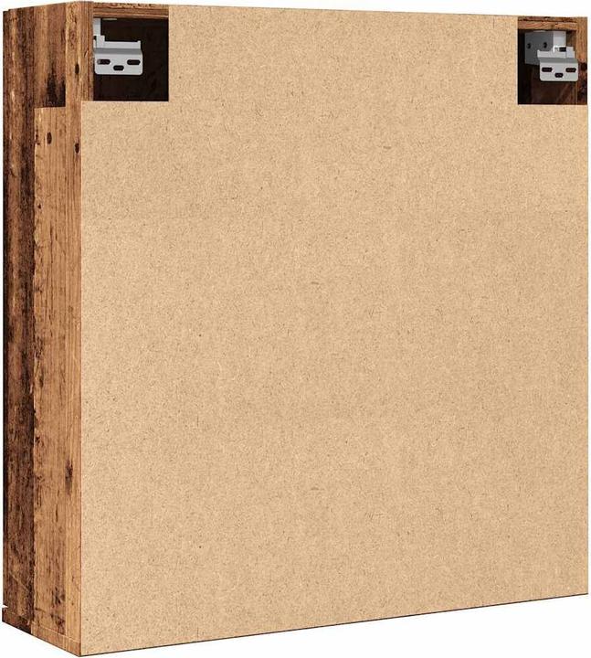 Produktbild vidaXL Bad-Spiegelschrank Altholz-Optik 64x20x66,5 cm Holzwerkstoff