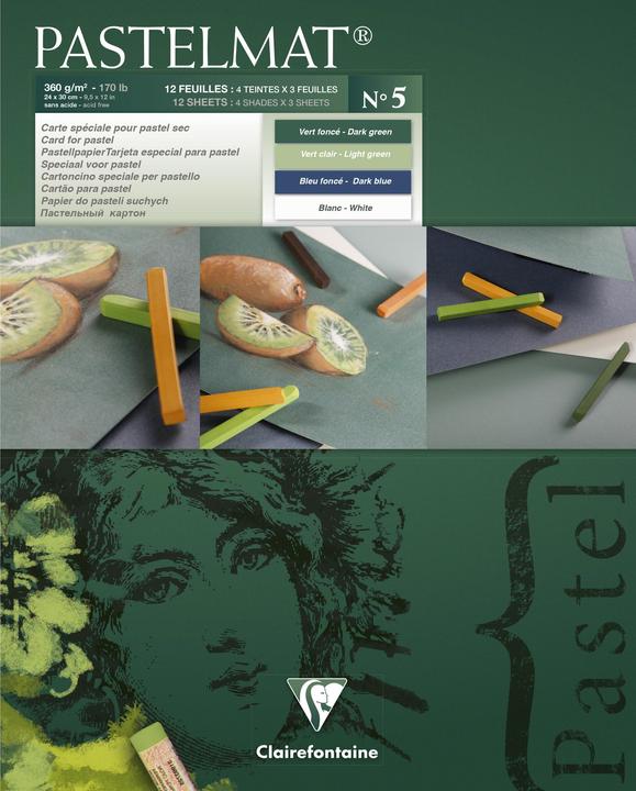 Produktbild Clairefontaine Trockene Techniken (360 g/m², 108 x)