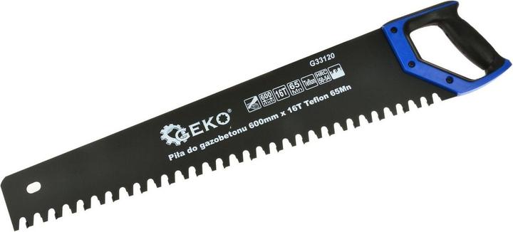 GEKO Gasbetonlintzaag 600mm 32/16T Teflon