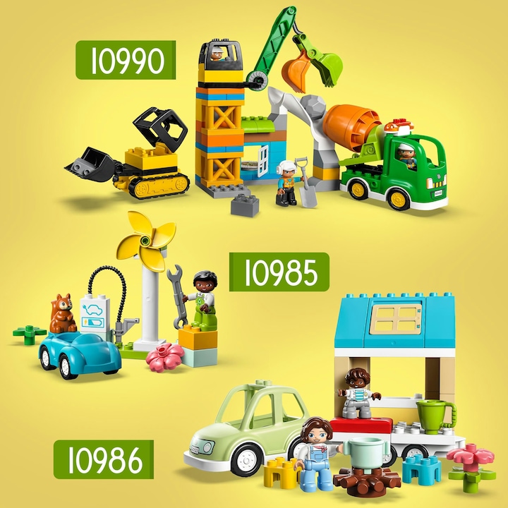 Produktbild LEGO Windrad und Elektroauto (10985)