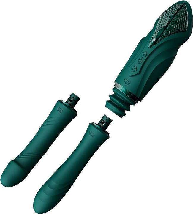 Actual product image Zalo Sesh shock heating vibrator with remote control