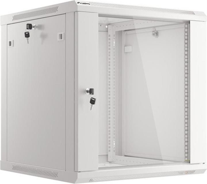 Actual product image Lanberg Wall rack 19 " 12U 600x600mm gray (12 RU, 19 inch rack)