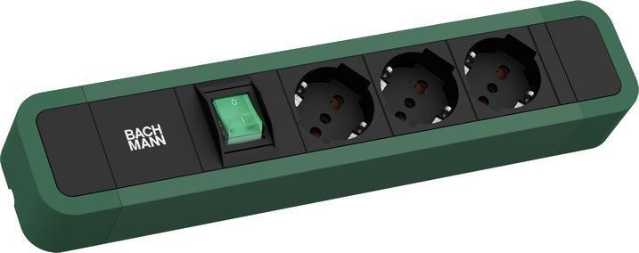 Produktbild Bachmann BACH Steckdosenleiste (3x, CEE 7/3, CEI 23, 2 m)