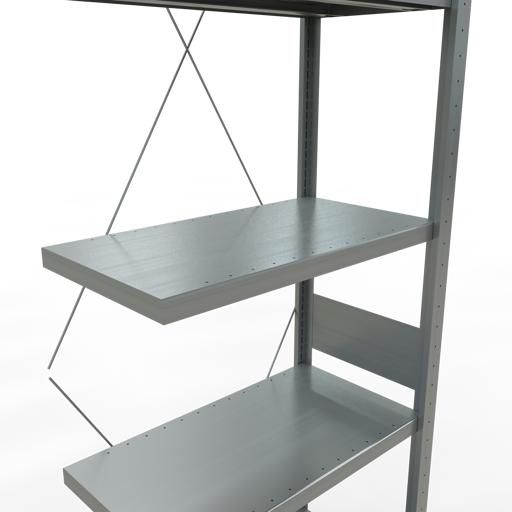 Actual product image Schulte Lagertechnik MULTIplus250 boltless bay system with cross brace