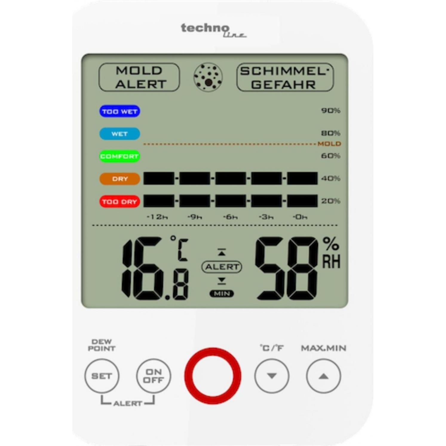 Thumbnail - Technoline Ws 9422, Wetterstation, Weiss