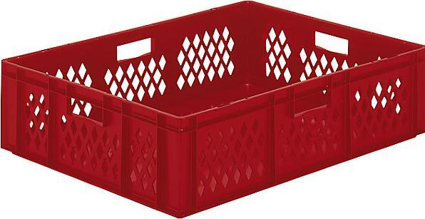 Produktbild kaiserkraft Euro-Format-Stapelbehälter, Wände durchbrochen, Boden geschlossen