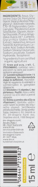 Image du produit dm alverde Natural Expert 1% de vitamine C (Crème, 15 ml, Jour + nuit)