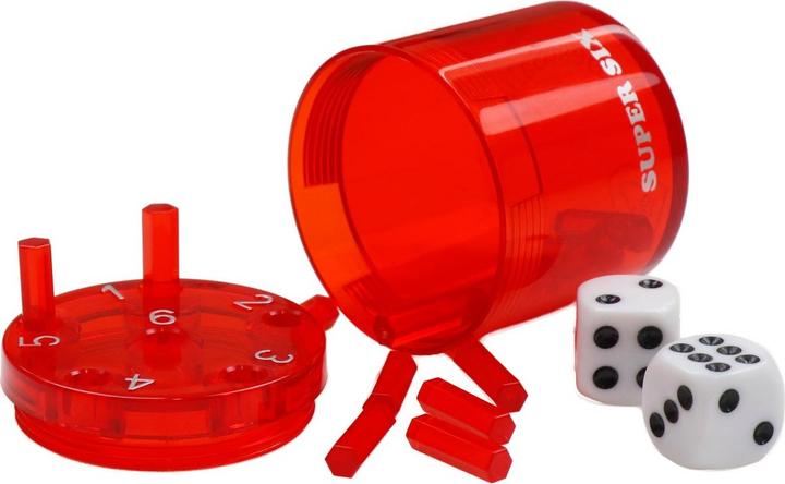 Immagine prodotto Piatnik Super Sei rosso (Francese, Italiano, Tedesco, 2 - 6 Giocatori)