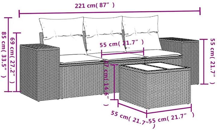 Produktbild vidaXL Sydney