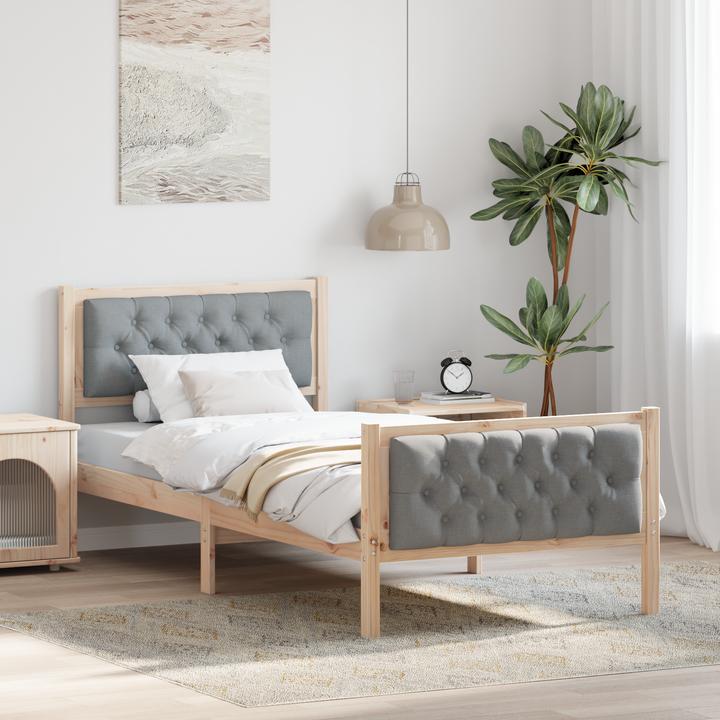 Immagine prodotto vidaXL Modernes Bett (90 x 190 cm)