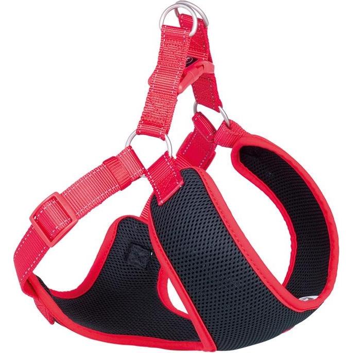 Nobby Geschirr Black Mesh Reflect (L, Hund, Hundesport), Halsband + Leine