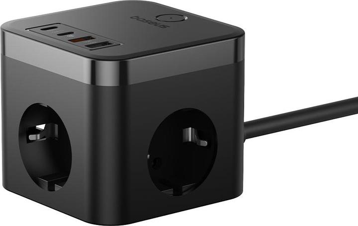 Produktbild Baseus PowerCombo Cube (Eurostecker) (30 W, 7 Ports)