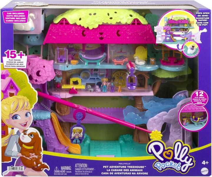 Produktbild Polly Pocket Tierparty Baumhaus