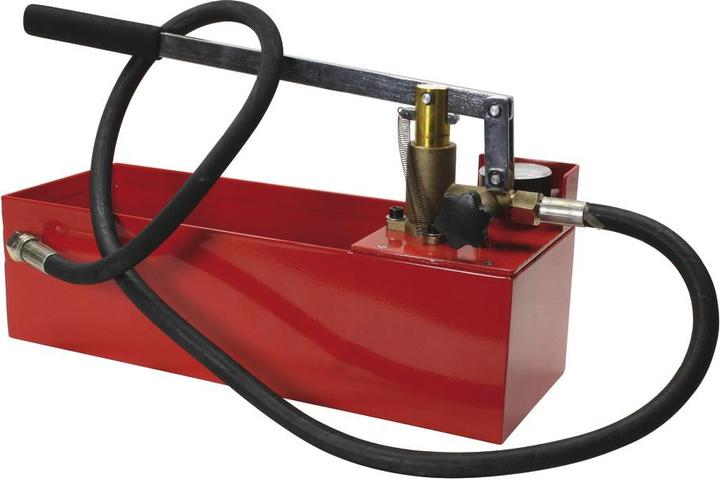 Dönges Druktestpomp met 1 manometer, werkdruk tot 60 bar, aansluiting 1/2".