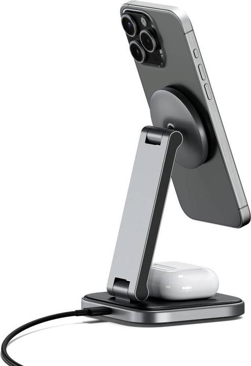 Image du produit Satechi Support de charge pliable 2 en 1 (15 W)