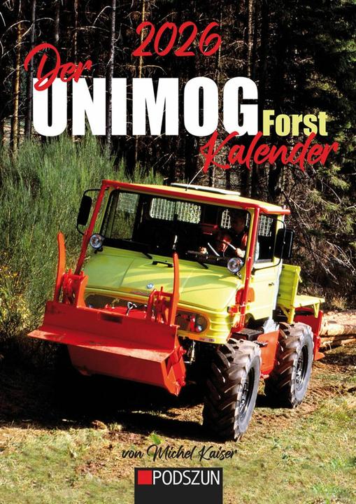 Actual product image Der Unimog Forst Kalender 2026