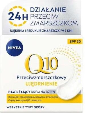 Actual product image NIVEA Q10 Przeciwzmarszczkowy nawilżający krem na dzień SPF30 50 ml (50 ml, Day cream, SPF 30)