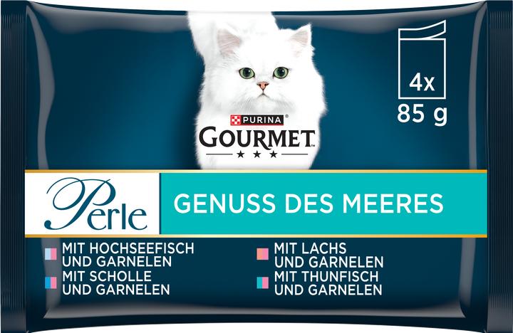 Image du produit Gourmet Perle Plaisir de la mer (Adulte, 4 pcs, 85 g)