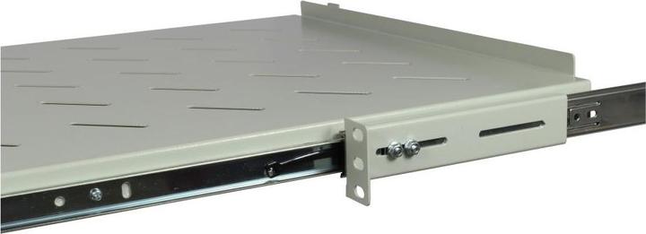 Immagine prodotto Allnet 48,30cm (19")zbh. Scaffale estraibile, per mobili da 1200 mm di profondità, grigio chiaro