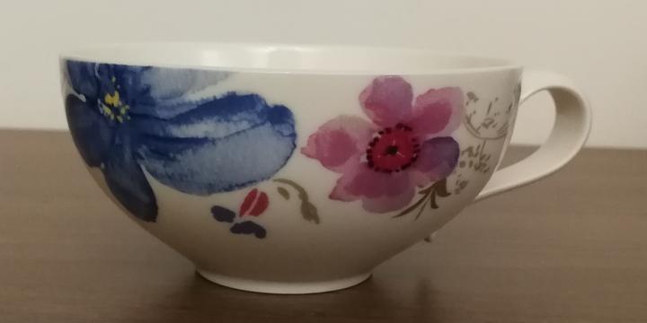 Actual product image Villeroy & Boch Mariefleur Gris Basic teacup 2pcs. (120 ml, 2x)