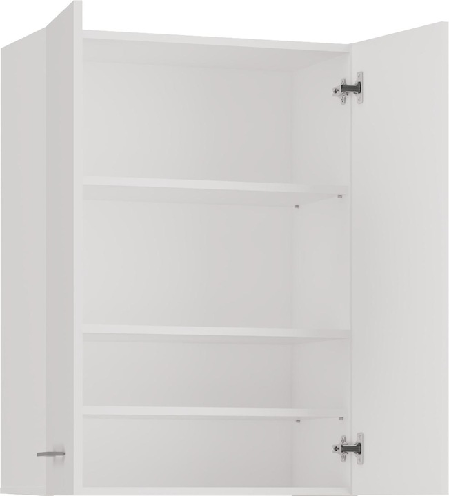 Produktbild Topeshop Schrank über der Waschmaschine POLA MINI DD 64x30xH90 weiss (64 x 30 x 90 cm)