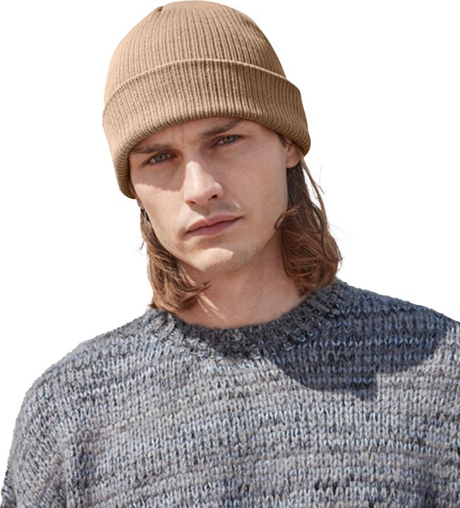 Actual product image Beechfield Unisex Adult Ribbed Polylana Beanie
