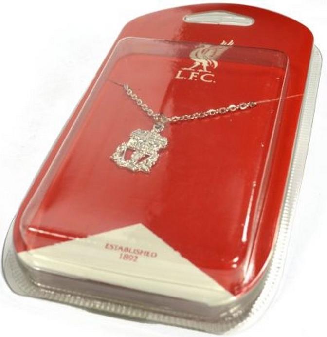 Actual product image Score Draw Crest Silver Plated Pendant And Chain (100% silver)