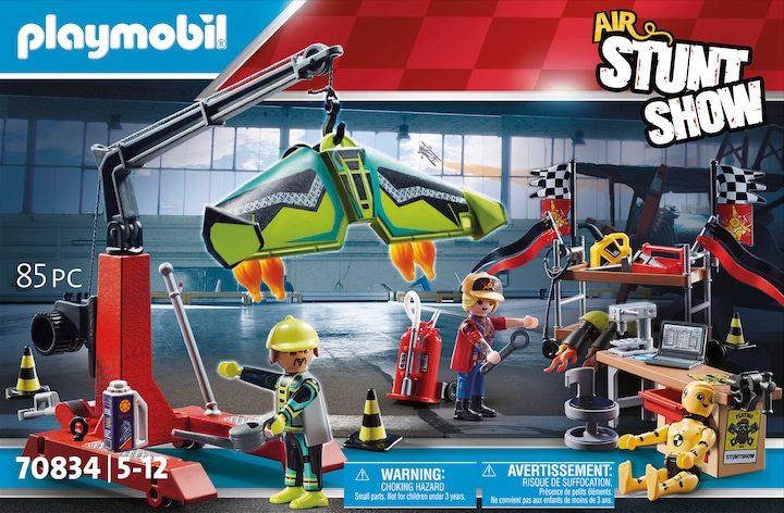 Produktbild Playmobil Air Stuntshow - Servicestation (70834, Playmobil Stuntshow)