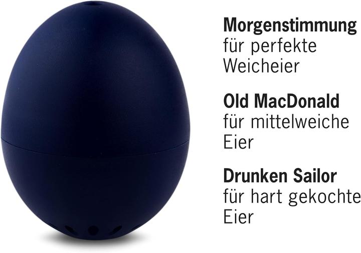 Actual product image PiepEi Singing egg timer Classic dark blue