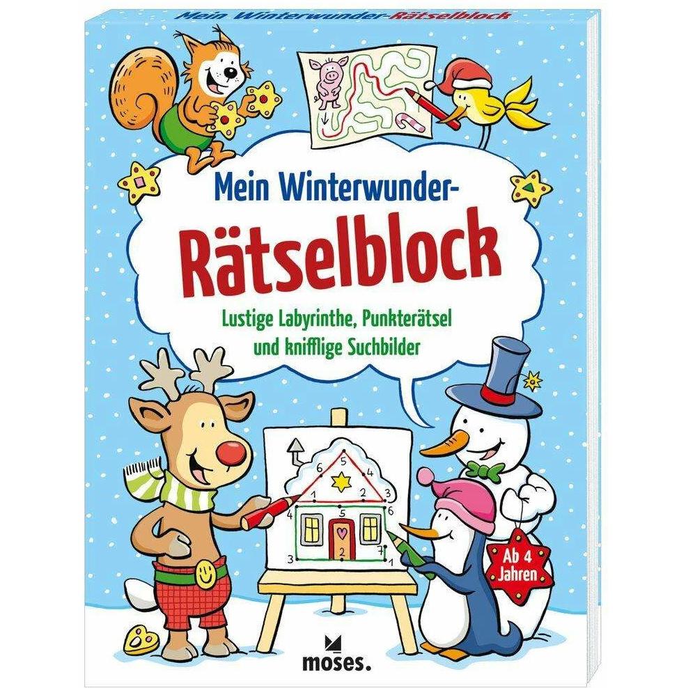 Mein Winterwunder-Rätselblock, Ratgeber von Ari Plikat, Charlotte Wagner