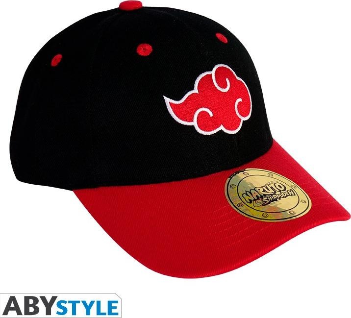 Image du produit ABYstyle Cappellino Naruto Shippuden : Akatsuki (rosso e nero) (ax2) (Taille unique)