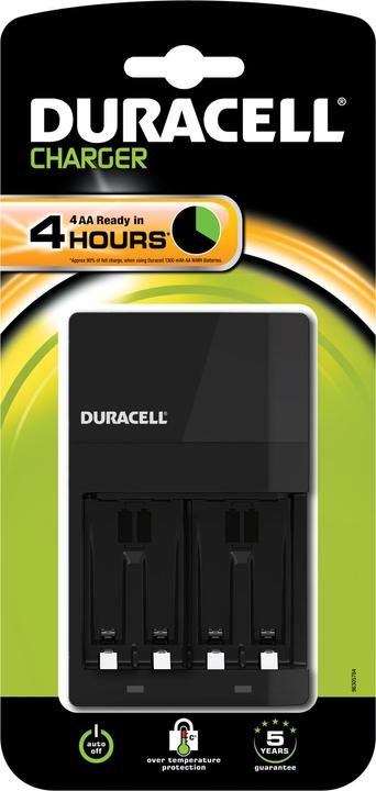 Immagine prodotto Duracell CEF14 Caricabatterie (2 pz., 1300 mAh, Caricabatterie senza batteria)