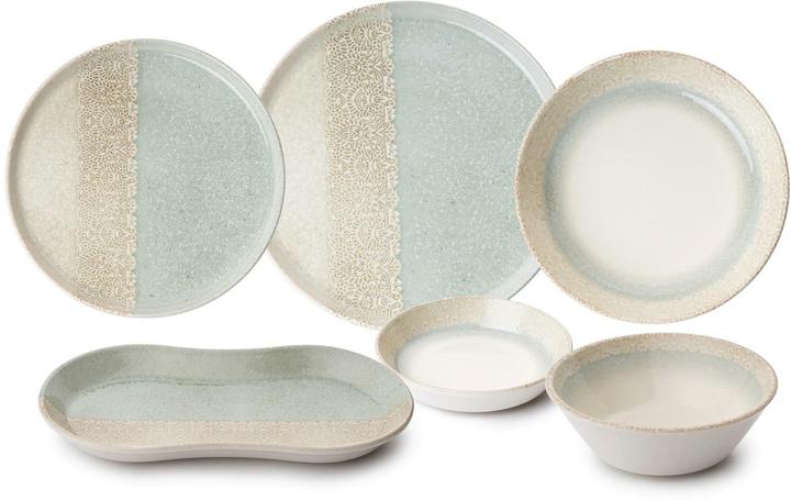 Hermia Olive Dinner Set (27 Pezzo/i)