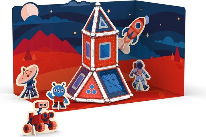 Productafbeelding Geomag Magnetic Stories Mars 80 Teile
