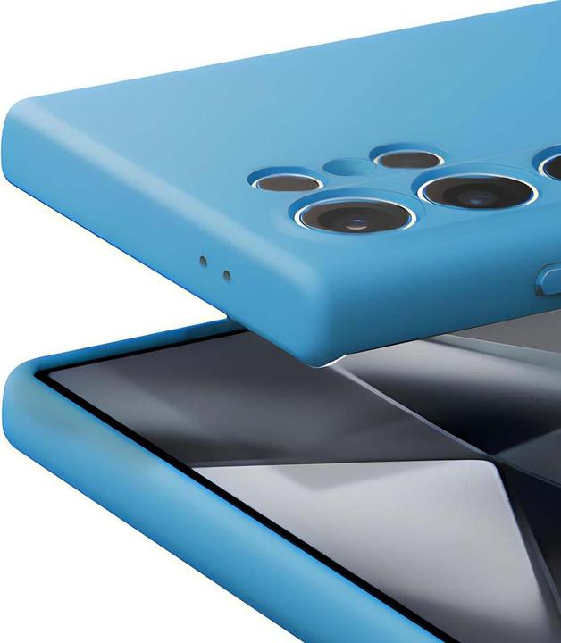 Produktbild Crong Color Cover - Hülle für Samsung Galaxy S24 Ultra (blau) (Samsung Galaxy S24 Ultra)