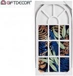 Actual product image Giftdecor multiple white window photo frame